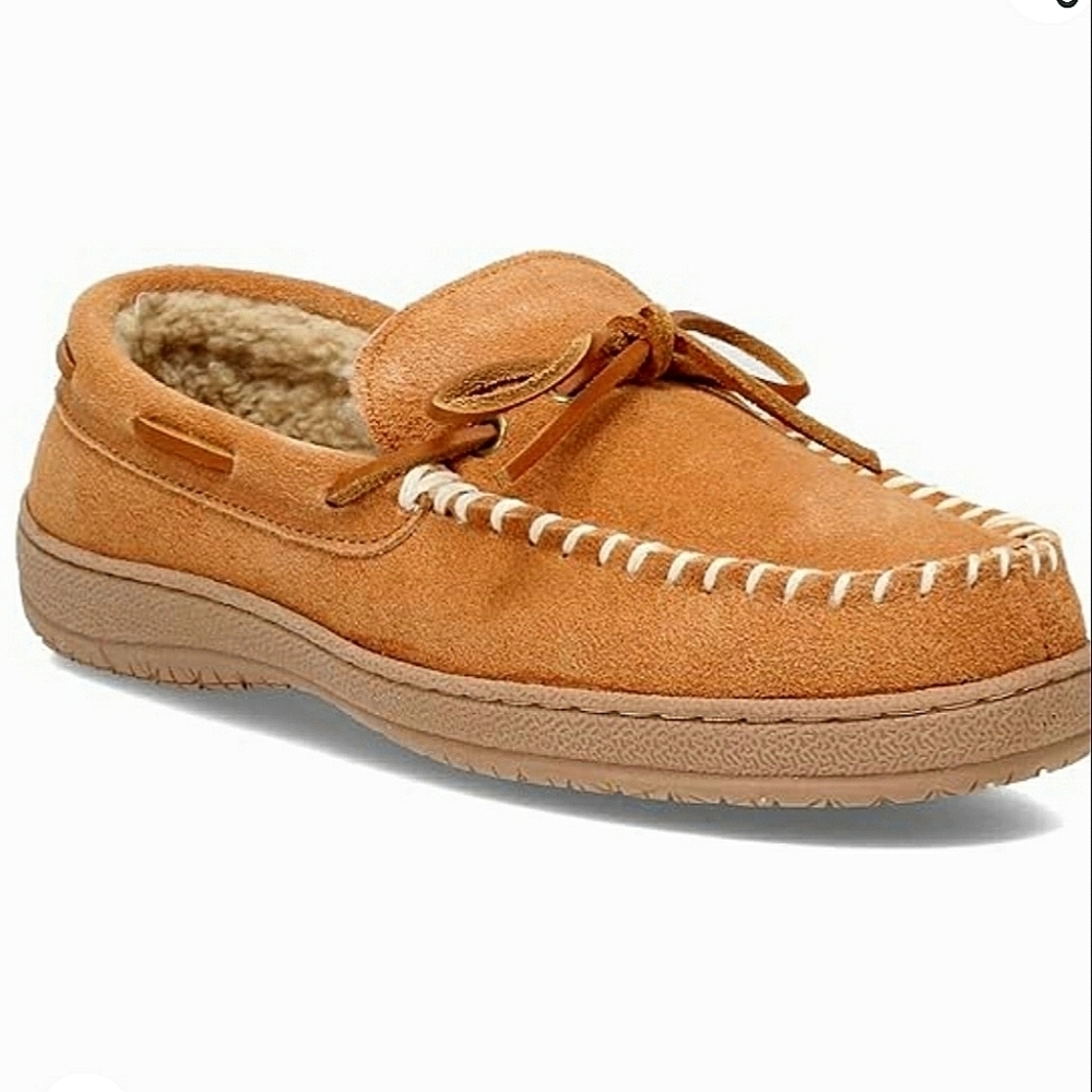 Clarks Men's Augusta Moccasin Winter Slippers Size 5 🌴✌️